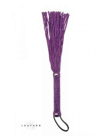 Martinet en cuir violet