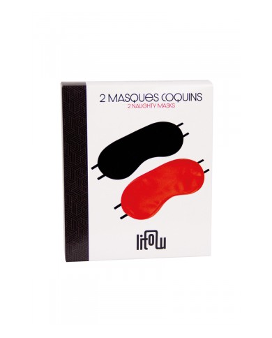 2 masques coquins - Litolu