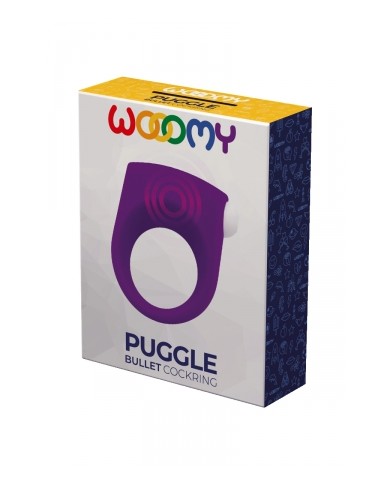 Anneau de pénis vibrant Puggle - Wooomy