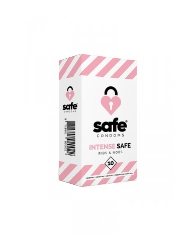 10 préservatifs Safe Intense