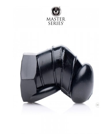 Cage de chasteté restrictive noire - Master Series