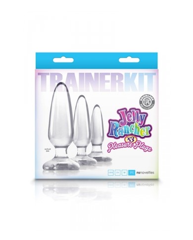 Kit d'entrainement anal Jelly Rancher Transparent