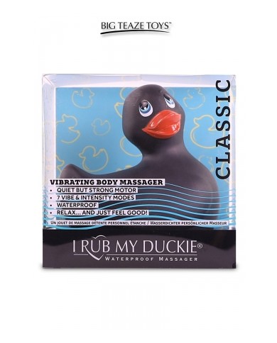 Canard vibrant Duckie 2.0 Classic - noir