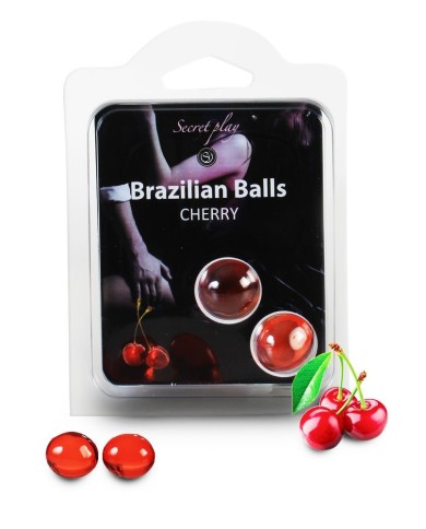 Duo Brazilian Balls Cerise 3385-6