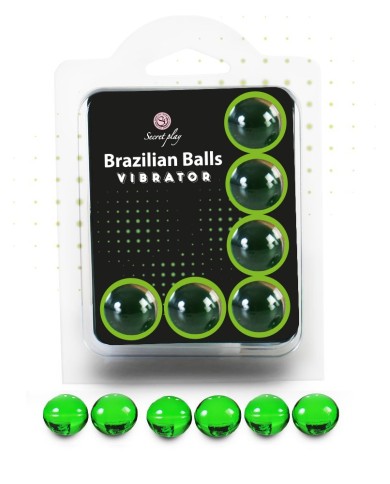 6 Brazilian Balls "Vibrator" 3591-1