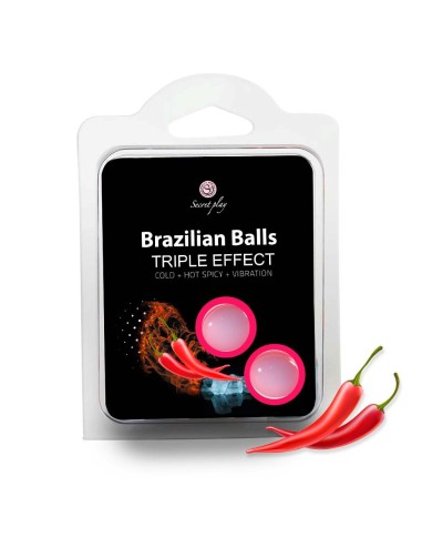 2 Brazilian Balls "Triple effect" 3699