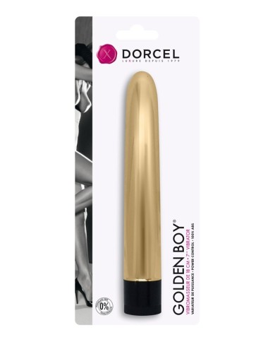 Vibromasseur Dorcel Golden Boy 18 cm - Or