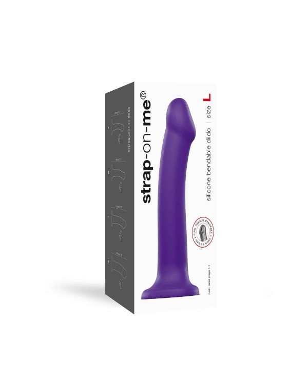 Dildo Double Densité semi realiste - Violet