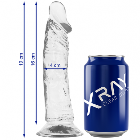 HARNAIS XRAY + BITE TRANSPARENTE 19 CM X 4 CM