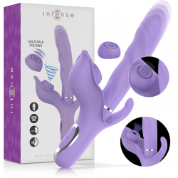 INTENSE - VIBROMASSEUR MULTIFONCTION BILLIE ASPIRATION ET PULSATION VIOLET