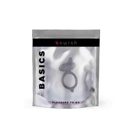 B SWISH BCHARMED BASIC PENIS RING - BLACK