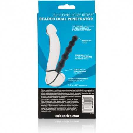 CALEX BEADED DUAL PENETRATOR NOIR