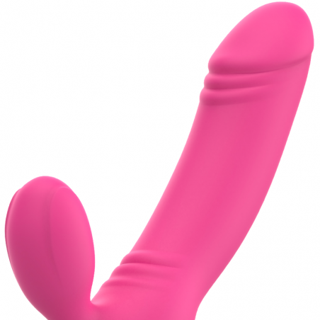 OHMAMA - BIX DOUBLE VIBROMASSEUR XMAS EDITION ROSE