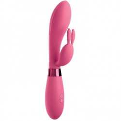 OMG SELFIE SILICONE VIBROMASSEUR ROSE