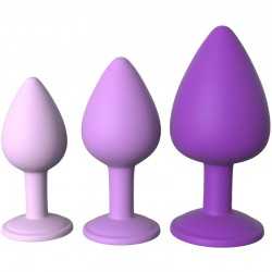 FANTASY POUR ELLE - ENSEMBLE DE PLUG ANAL VIOLET