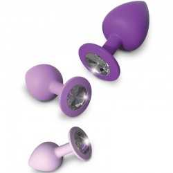 FANTASY POUR ELLE - ENSEMBLE DE PLUG ANAL VIOLET