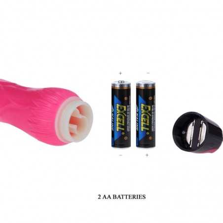 VIBROMASSEUR DAAPLY PLEASURE MULTISPEED ROSE