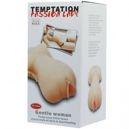 TEMPTATION PASSION LADY BAILE MÂLE MASTUBATOR DOUCE FEMME