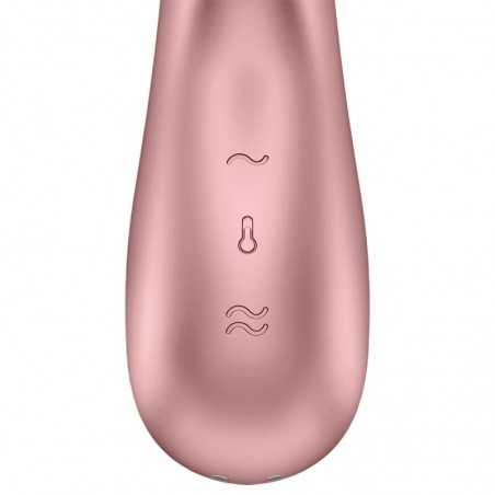 VIBROMASSEUR SATISFYER HOT LOVER ROSE-BEIGE