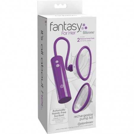 FANTASY POUR ELLE - KIT D'ASPIRATION DE CLITORIS RECHARGEABLE TAILLE S/L