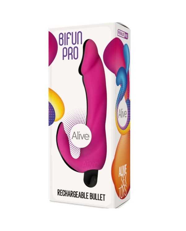 ALIVE - GODE VIBRATEUR BIFUN PRO ROSE 14