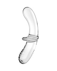 SATISFYER - GODE DOUBLE CRISTAL TRANSPARENT