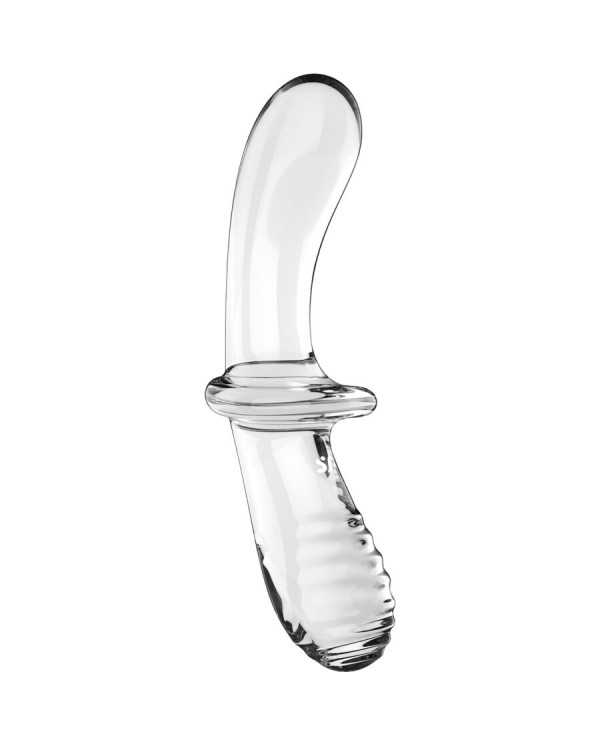 SATISFYER - GODE DOUBLE CRISTAL TRANSPARENT