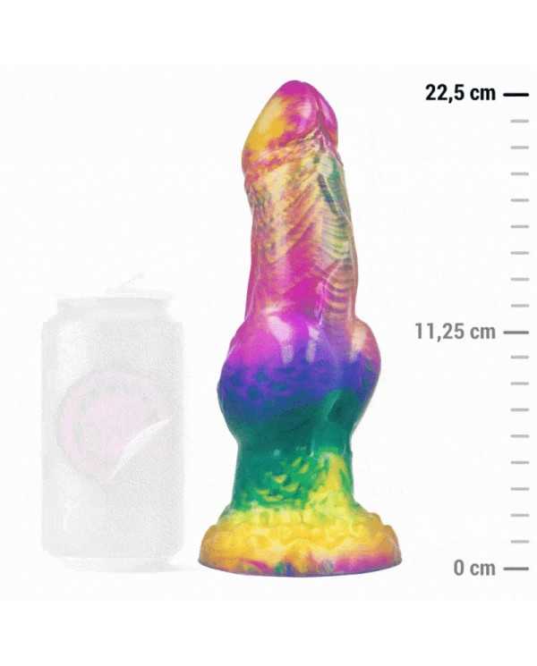 EPIC - GODE IRIS AVEC TESTICULES ARC-EN-CIEL DE PLAISIR