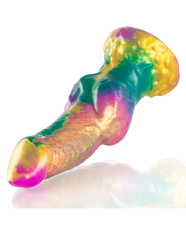 EPIC - GODE IRIS AVEC TESTICULES ARC-EN-CIEL DE PLAISIR