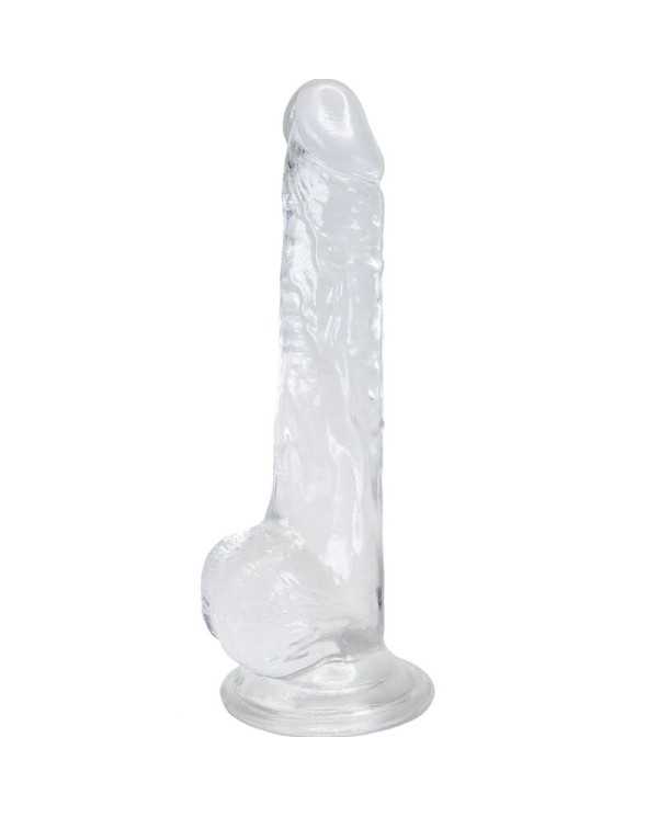 ALIVE - PÉNIS RÉALISTE LUSTY TRANSPARENT 18 CM