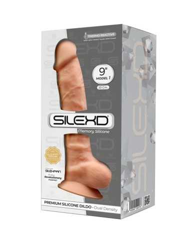 SILEXD - MODÈLE 1 PÉNIS RÉALISTE PREMIUM SILEXPAN SILICONE 23 CM