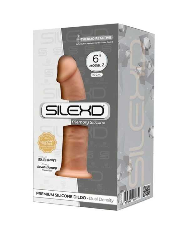 SILEXD - MODÈLE 2 PÉNIS RÉALISTE PREMIUM SILEXPAN SILICONE 15 CM