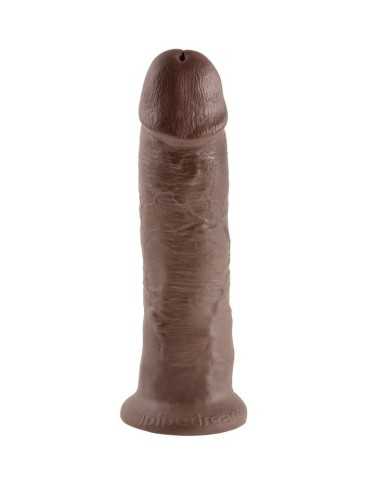 KING COCK - 10 GODEUE MARRON 25.4 CM