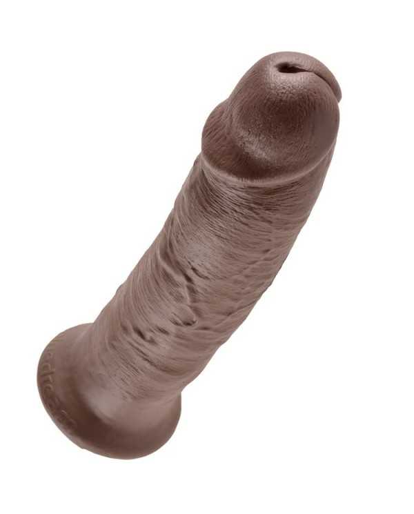 KING COCK - 10 GODEUE MARRON 25.4 CM