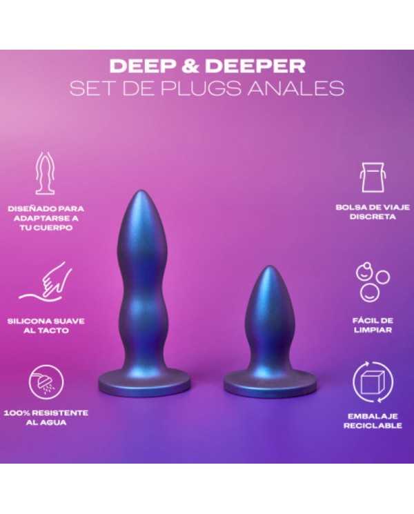 DUREX - TOY SET PLUG ANAL DEEP & DEEPER