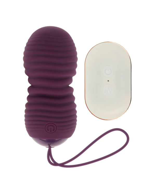 OHMAMA - TÉLÉCOMMANDE EGG 7 MODES HAUT ET BAS VIOLET