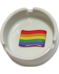 PRIDE - BOUGEOIR ROND DRAPEAU LGBT 8 mm