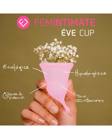 FEMINTIMATE - EVE NEW COUPE MENSTRUELLE EN SILICONE - TAILLE M