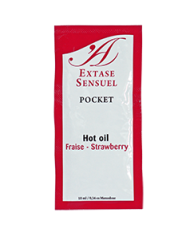 EXTASE SENSUAL - HUILE STIMULANTE DE FRAISE 10 ML