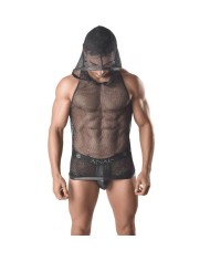 ANAIS MEN - ARES HOODED T-SHIRT L