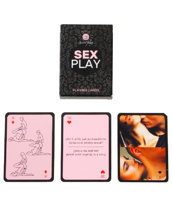 SECRETPLAY - CARTES À JOUER SEX PLAY (ES/EN)