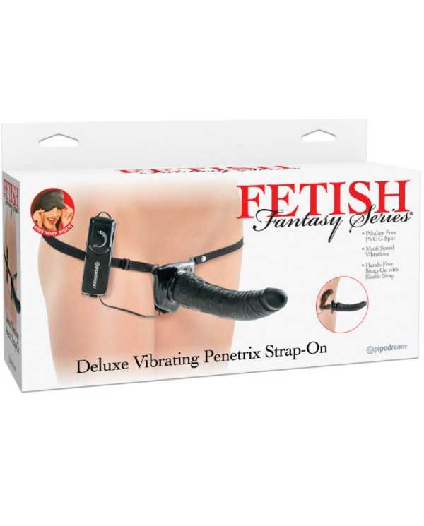 FETISH FANTASY SERIES - DELUXE VIBRANT PENETRIS STRAP-ON