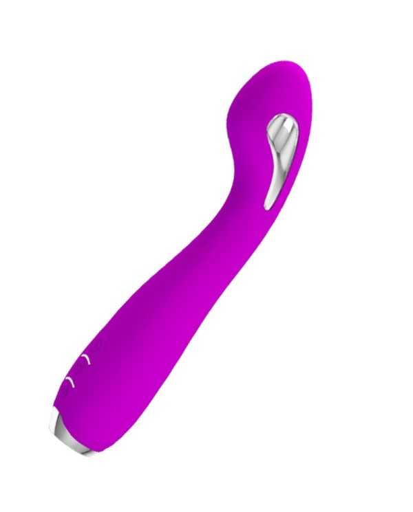 PRETTY LOVE - VIBRATEUR ÉLECTROCHOC RECHARGEABLE HECTOR-IMPERMÉABLE VIOLET