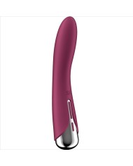 SATISFYER - SPINNING VIBE 1 VIBRATEUR ROTATEUR G-SPOT ROUGE