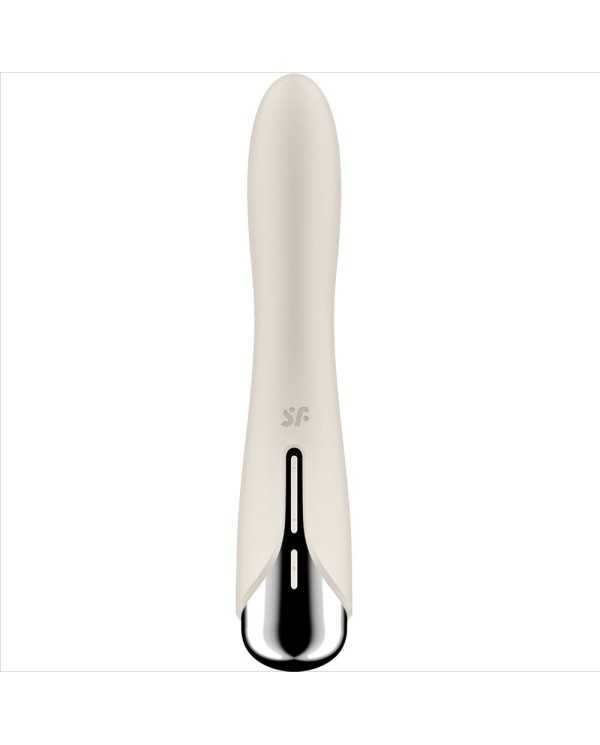 SATISFYER - VIBRATEUR ROTATEUR SPINNING VIBE 1 G-SPOT BEIGE