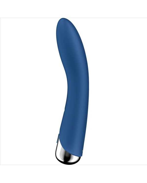 SATISFYER - VIBRATEUR ROTATEUR BLEU SPINNING VIBE 1 G-SPOT