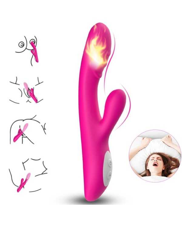 ARMONY - VIBRATEUR SPARK EFFET CHALEUR FUCHSIA