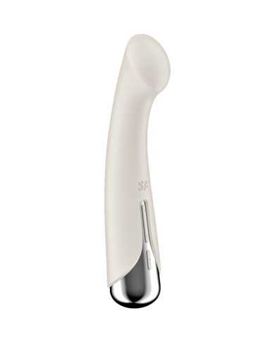 SATISFYER - SPINNING G-SPORT 1 VIBRATEUR ROTATOR BEIGE