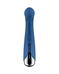 SATISFYER - SPINNING G-SPORT 1 VIBRATEUR ROTATOR BLEU