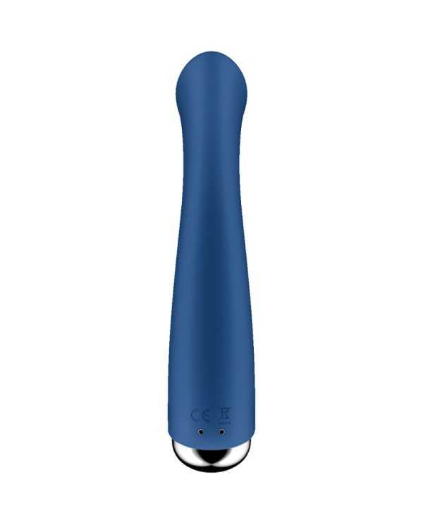 SATISFYER - SPINNING G-SPORT 1 VIBRATEUR ROTATOR BLEU